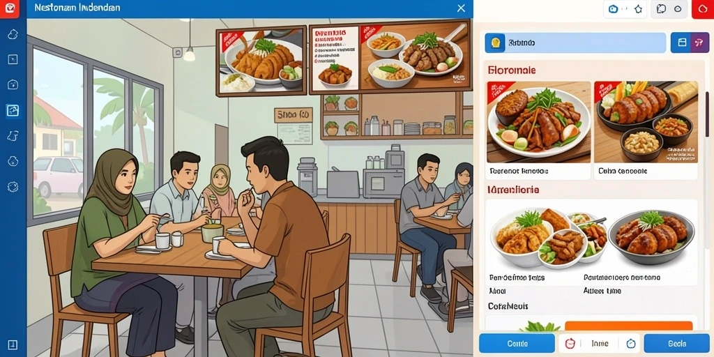 Tampilan antarmuka yang menarik dan mudah digunakan.