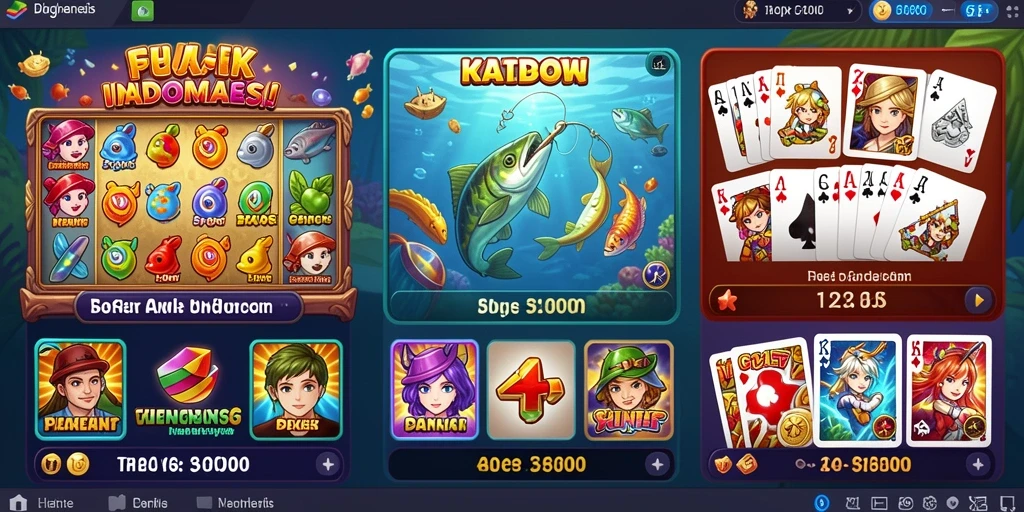Screenshot menampilkan karakter utama dalam aksi.