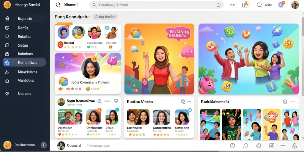 Tampilan antarmuka yang menarik dan mudah digunakan.