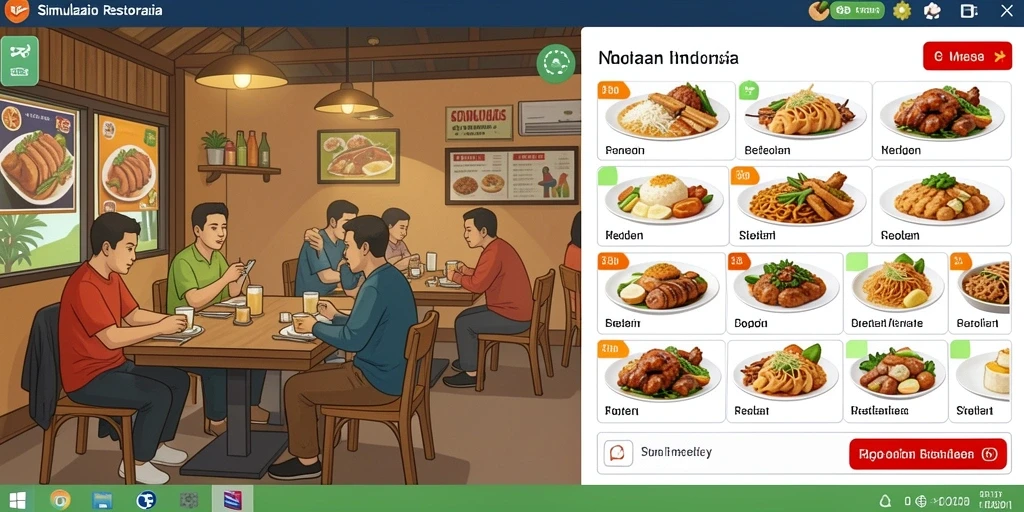 Tampilan antarmuka utama PAMANTOGEL yang menarik.