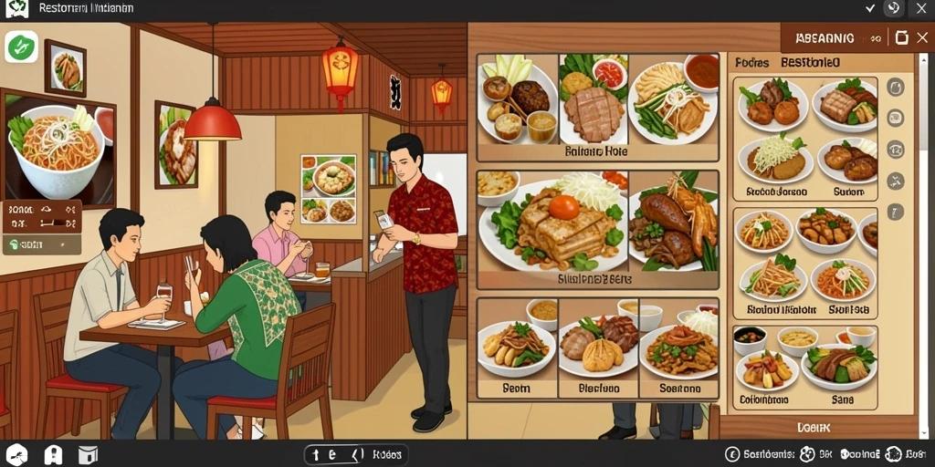 Tampilan antarmuka yang menarik dan user-friendly.