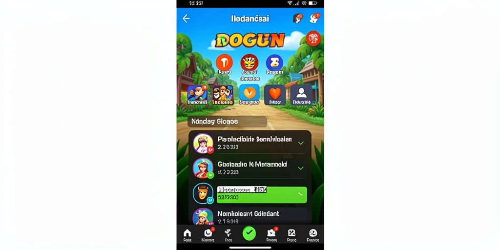 Tampilan antarmuka SEDAPTOGEL yang menarik dan mudah digunakan.