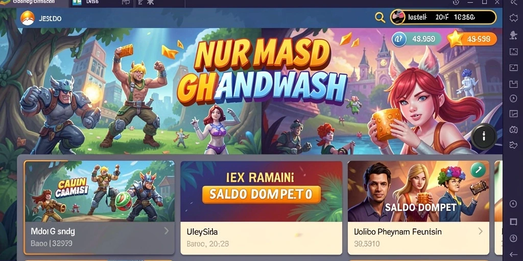 Tampilan antarmuka yang menarik dan user-friendly.