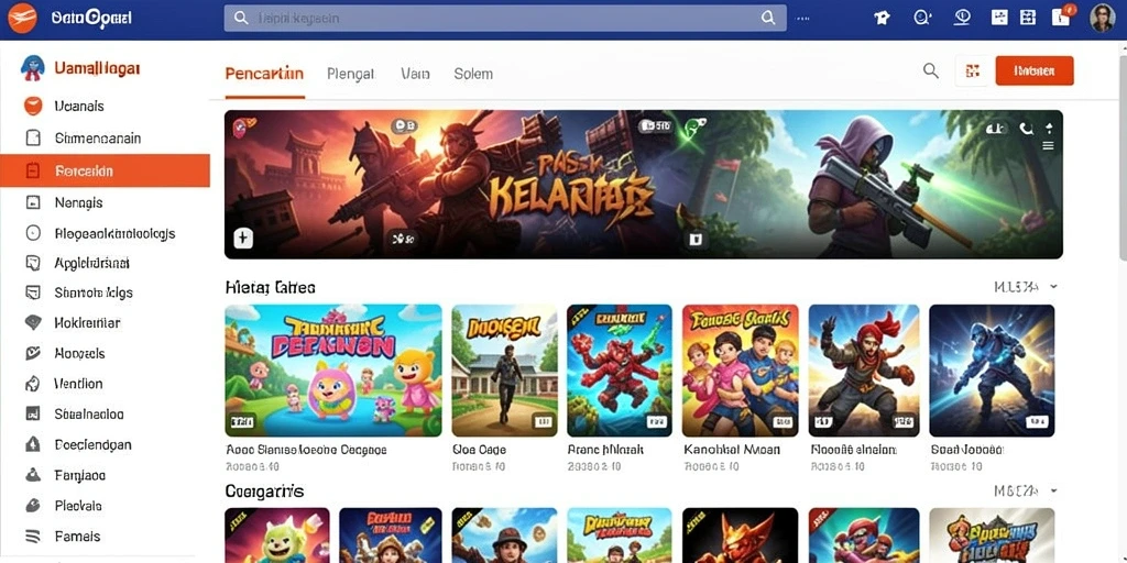 Tampilan grafis yang memukau dalam game SLOTSRI.